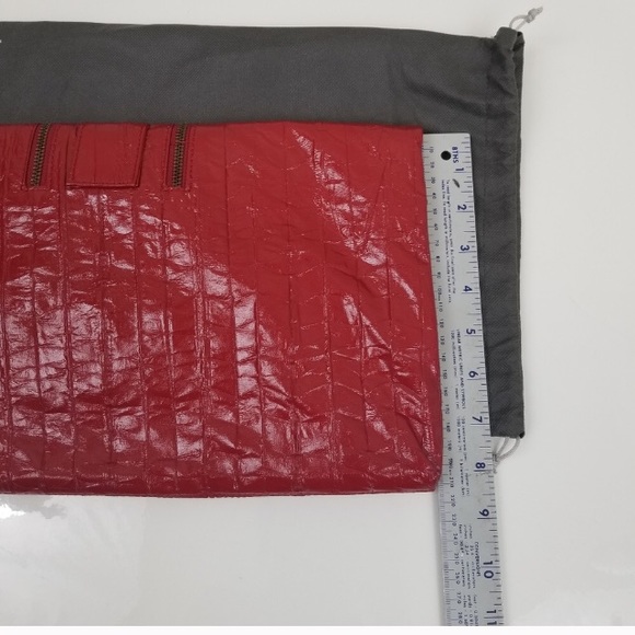 Matt & Nat clutch zipper details vegan leather - Picture 7 of 8